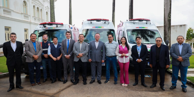 São Luís/MA – Com ação municipalista, Governo do Estado entrega ambulâncias e reforça apoio a atendimentos de emergência