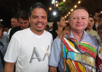 PINHEIRO /MA- Ao lado de Brandão o prefeito Luciano Genésio vistoria obras, entrega viaturas para a segurança e abre a Programação do “Maior São João do Mundo”.