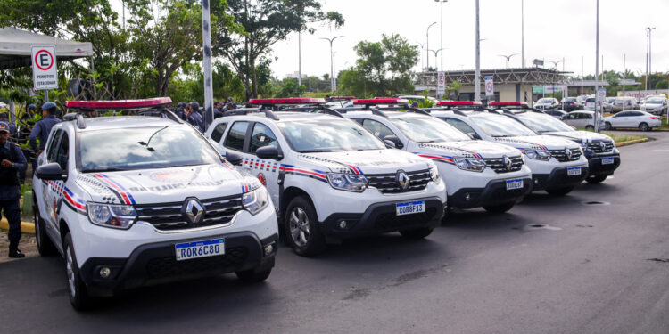 São Luís/MA – Governo do Maranhão, em parceria com a União, reforça a segurança pública com 61 novas viaturas e armamentos