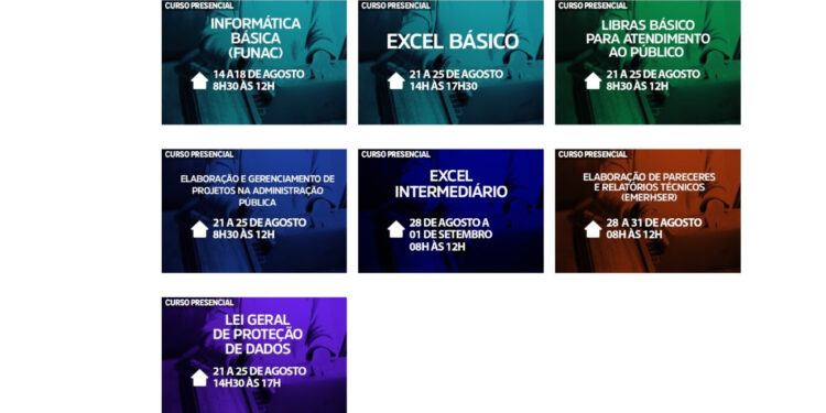 São Luís/MA – Escola de Governo divulga cursos com inscrições abertas no mês de agosto