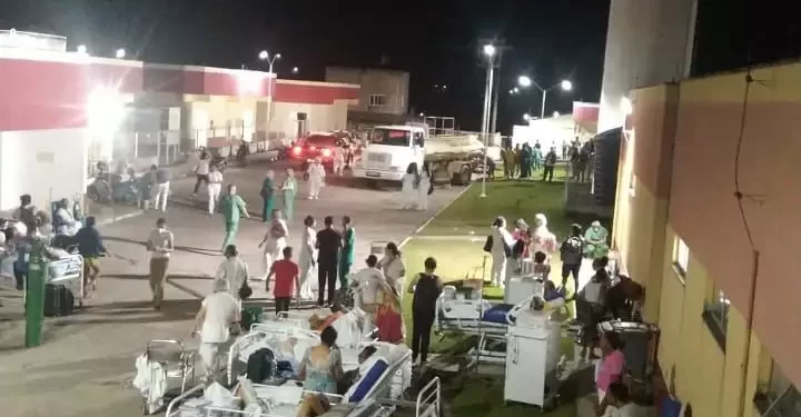 Santa Luzia do Paruá/MA – Urgente! Vídeo: Incêndio no Hospital Regional