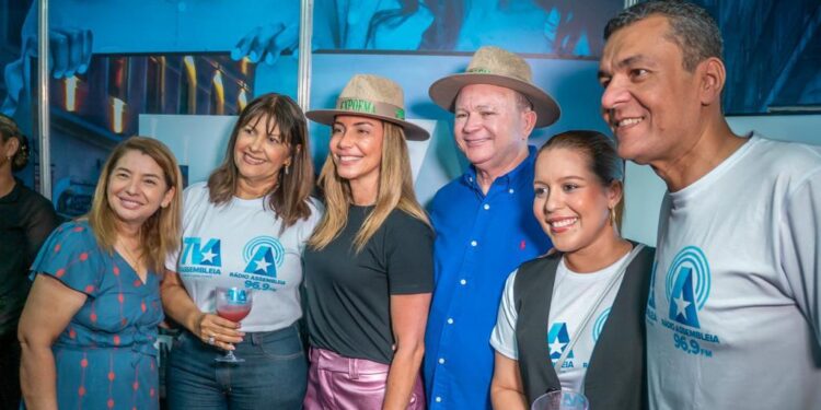 São Luís/MA – Carlos Brandão e Iracema Vale prestigiam lançamento da nova marca da TV e Rádio Assembleia