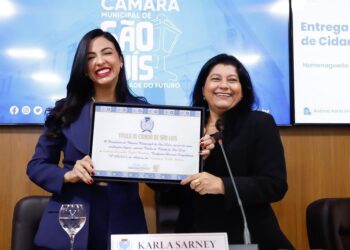 São Luís/MA – Daniella recebe Título de Cidadã Ludovicense na Câmara Municipal de São Luís