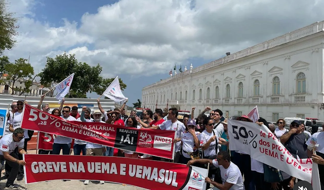 São Luís/MA – Professores da UEMA e UEMASUL denunciam governo Brandão ao Ministério Público por descaso com ensino no Maranhão