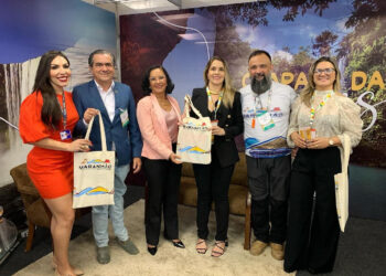 São Luís/MA – Estande da Setur-MA divulgou destinos turísticos, ofertou serviços e proporcionou experiências na feira multissetorial que encerrou no último sábado (23).