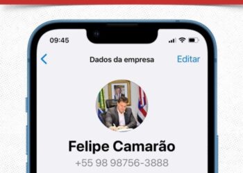 São Luís/MA – Vice Governador Felipe Camarão tem WhatsApp clonado e faz alerta.