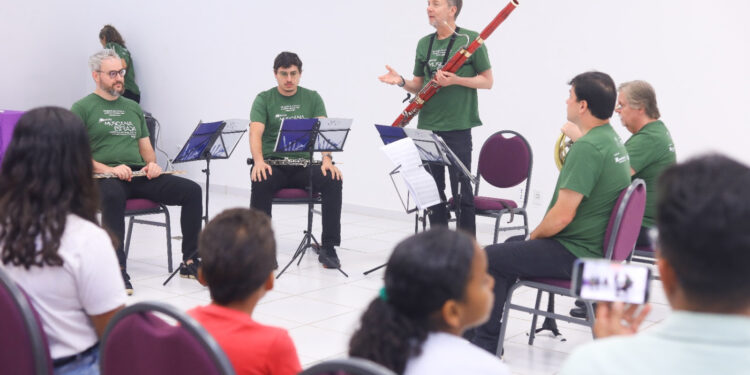São Luís/MA – Quinteto Villa-Lobos faz apresentação especial na Casa da Mulher Brasileira