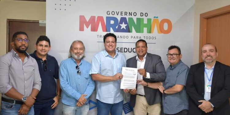 SÃO LUÍS/MA – Felipe Camarão recebe parceiros internacionais
