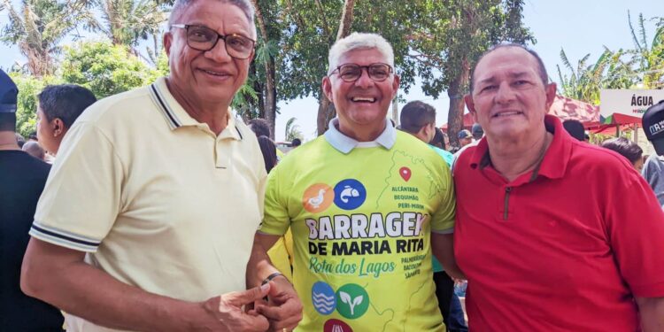 BEQUIMÃO / MA – “Rota dos lagos” Prefeito Fernando Cuba prestigia assinatura da ordem de serviço para construção da Barragem de Maria Rita.