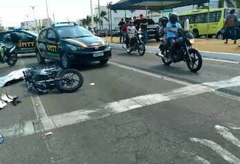 São Luís/MA – Motociclista morre atropelado por ônibus em acidente na Avenida Carlos Cunha