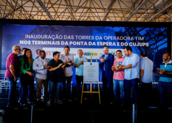 São Luís/MA – Terminais da Ponta da Espera e do Cujupe ganham mais conectividade com torres de telefonia e internet móvel da Tim