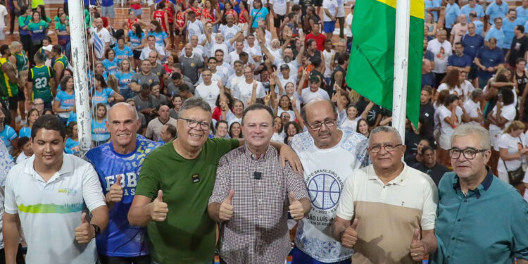 São Luís/MA – Brandão prestigia abertura do Campeonato Brasileiro de Basquetebol Master e 8ª edição do Casamento Comunitário