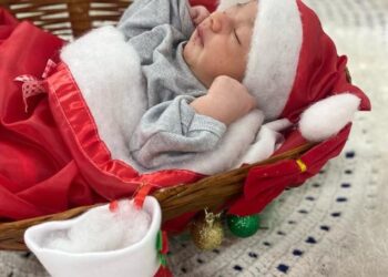 Santa Luzia do Paruá/MA – Bebês assistidos em hospital da rede estadual viram modelos para ensaio fotográfico natalino
