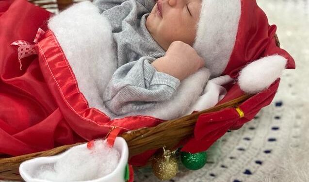 Santa Luzia do Paruá/MA – Bebês assistidos em hospital da rede estadual viram modelos para ensaio fotográfico natalino