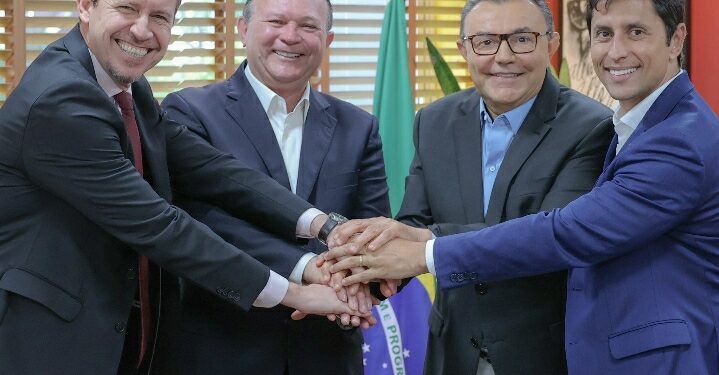 São Luís/MA – Brandão assume presidência do PSB e anuncia apoio à pré-candidatura de Duarte Júnior