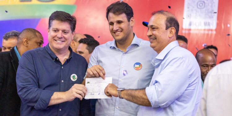 SÃO LUÍS/MA – Orleans Brandão se filia ao MDB em mega convenção do partido