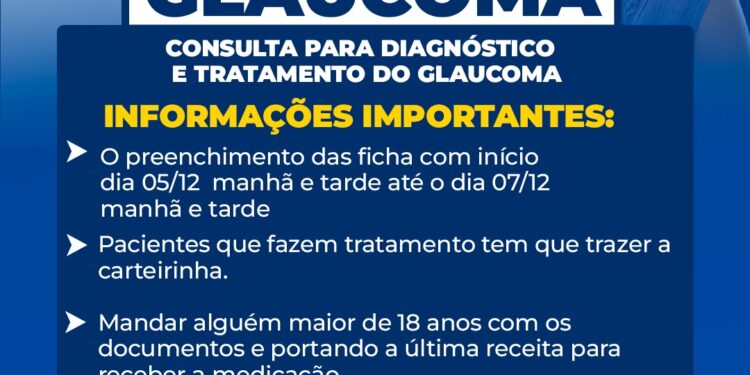 COROATÁ/MA – MULTIRÃO DE GLAUCOMA