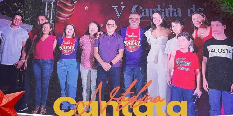 BACABEIRA / MA – Prefeita Fernanda Gonçalo Encanta População com a Decoração Natalina e a Apresentação da  “V Cantata” com um Coral Gigantesco.