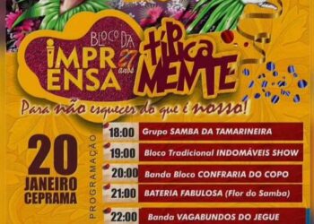 São Luís/MA – Ceprama será palco da folia do Bloco da Imprensa, na Madre Deus
