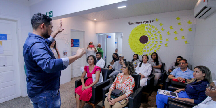 São Luís/MA – Governo promove atividade sobre saúde mental na Policlínica da Criança