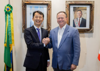 São Luís/MA – Brandão recebe embaixador japonês no Brasil para debater o fortalecimento da parceria Japão-Maranhão