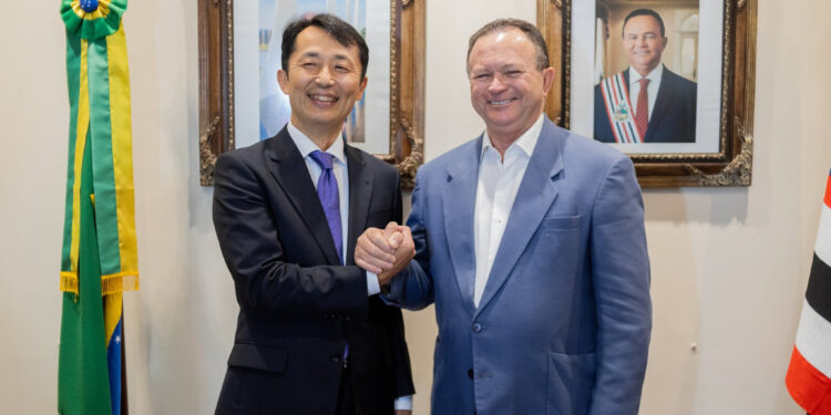 São Luís/MA – Brandão recebe embaixador japonês no Brasil para debater o fortalecimento da parceria Japão-Maranhão