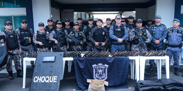 São Luís/MA – Secretaria de Segurança Pública apreende arsenal de armas de fogo em imóvel abandonado