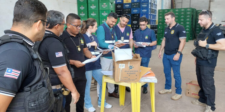 São Luís/MA – Sefaz e Polícia Civil realizam operação conjunta no segmento de bebidas