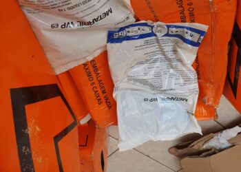 Rosário/MA – Aged interdita mais de 100 quilos de agrotóxicos