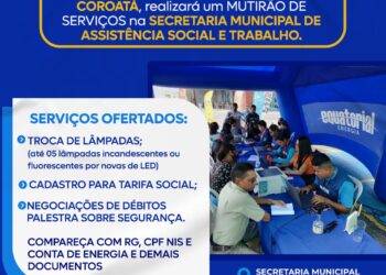 COROATÁ/MA – Mutirão de serviços Equatorial
