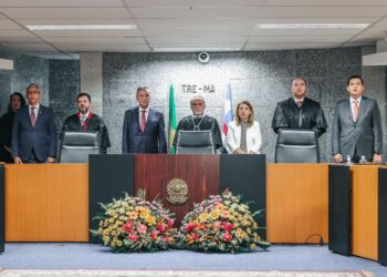 São Luís/MA – Iracema Vale prestigia posse de Rodrigo Maia como membro efetivo do TRE/MA