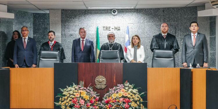 São Luís/MA – Iracema Vale prestigia posse de Rodrigo Maia como membro efetivo do TRE/MA