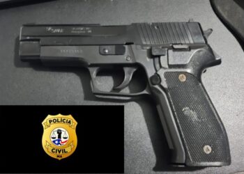 São Luís/MA – Polícia Civil identifica e localiza dupla que aparece em vídeo portando arma de fogo dentro de coletivo