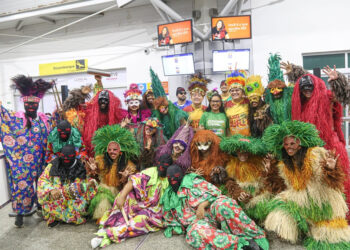 São Luís/MA – Governo transforma Aeroporto em palco de boas-vindas para foliões