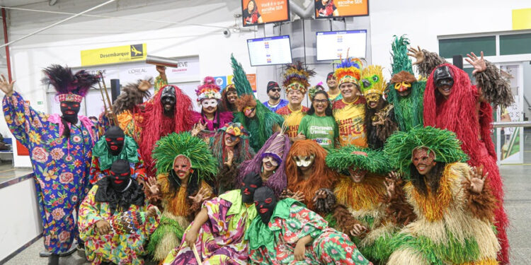 São Luís/MA – Governo transforma Aeroporto em palco de boas-vindas para foliões