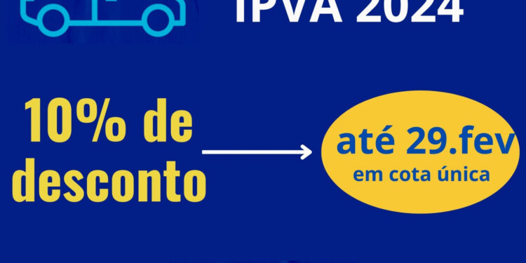 São Luís/MA – Desconto de 10% para pagamento do IPVA em cota única encerra no dia 29/02