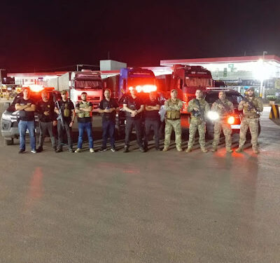 São Luís/MA – Ação policial consegue impedir roubo de carga de grãos na região portuária