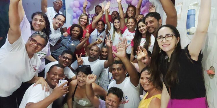 IMPRESIONANTE: Fatima Araújo bate recorde em Mega Ação Social no João de Deus atendendo 25 comunidades e contemplando mais de Três mil pessoas carentes com cestas básicas.