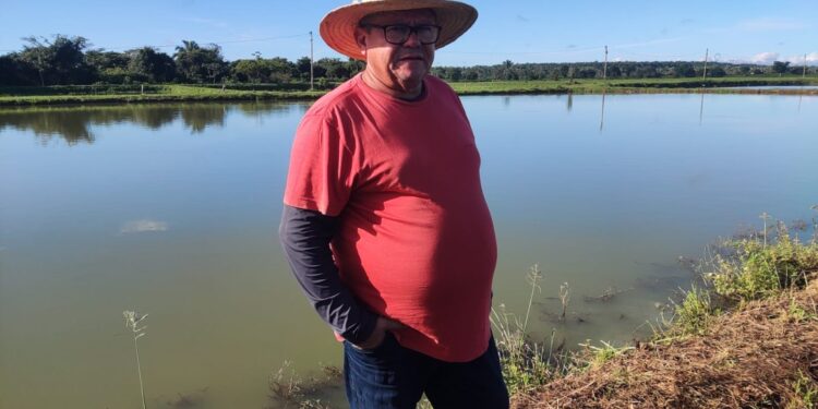 Prefeito Solimar Alves (MDB) grava mensagem de Páscoa para a população de Matões do Norte.