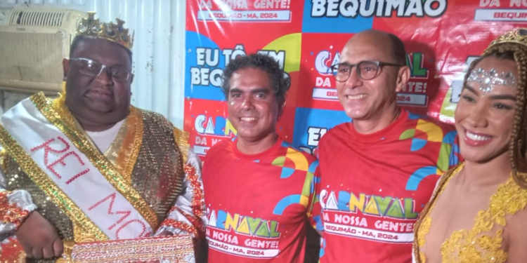 BEQUIMÃO / MA – Mostra beleza e muita alegria no CARNAVAL DA NOSSA GENTE  na abertura da festa Momesca atraindo milhares de foliões