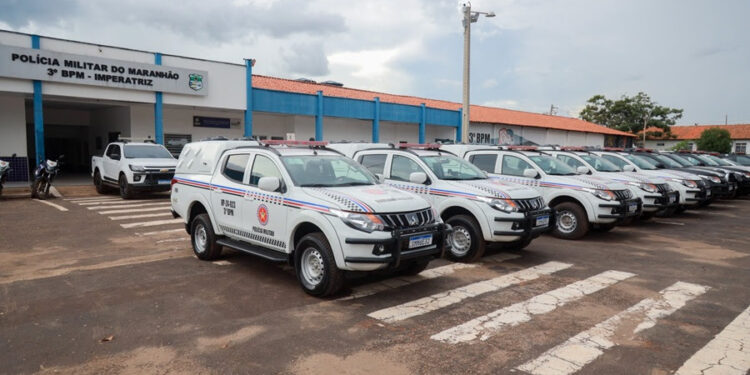 Imperatriz/MA – Governo reforça segurança da região com entrega de 11 novas viaturas