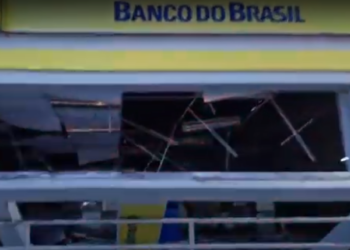Rosário/MA – Bandidos explodem agência do Banco do Brasil