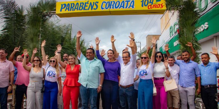 Viva Coroatá “104 anos”com programação realizada pelo prefeito Luís Filho e a liderança política Luís Amovelar celebra o aniversário da cidade com shows de Valessa Mayssa e Vítor Fernandes.