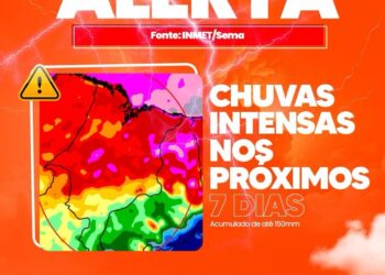 MATÕES DO NORTE/MA – ALERTA, CHUVAS INTENSAS NOS PRÓXIMOS 7 DIAS