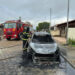 Imperatriz/MA – Veículo pega fogo e tem perda total em bairro da cidade