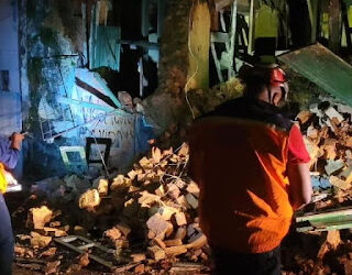 São Luís/MA – Parte de prédio do Centro Histórico desaba e perícia aponta novos riscos