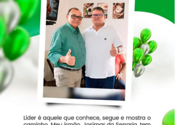 NUNES FREIRE / MA – Parabéns  pelo seu Aniversário JOSIMAR DA SERRARIA