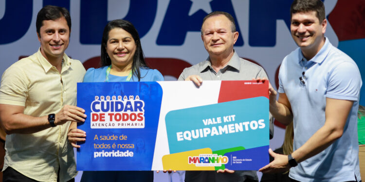 São Luís/MA – Governo entrega cerca de 74 mil equipamentos do programa Cuidar de Todos para a Grande Ilha de São Luís e Alcântara e anuncia benefícios para agentes de saúde do estado