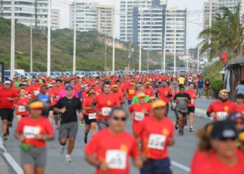 São Luís/MA – 12ª Corrida do Fogo integra população e Corpo de Bombeiros