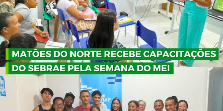 MATÕES DO NORTE – Recebe capacitação do Sebrae pela semana do MEI